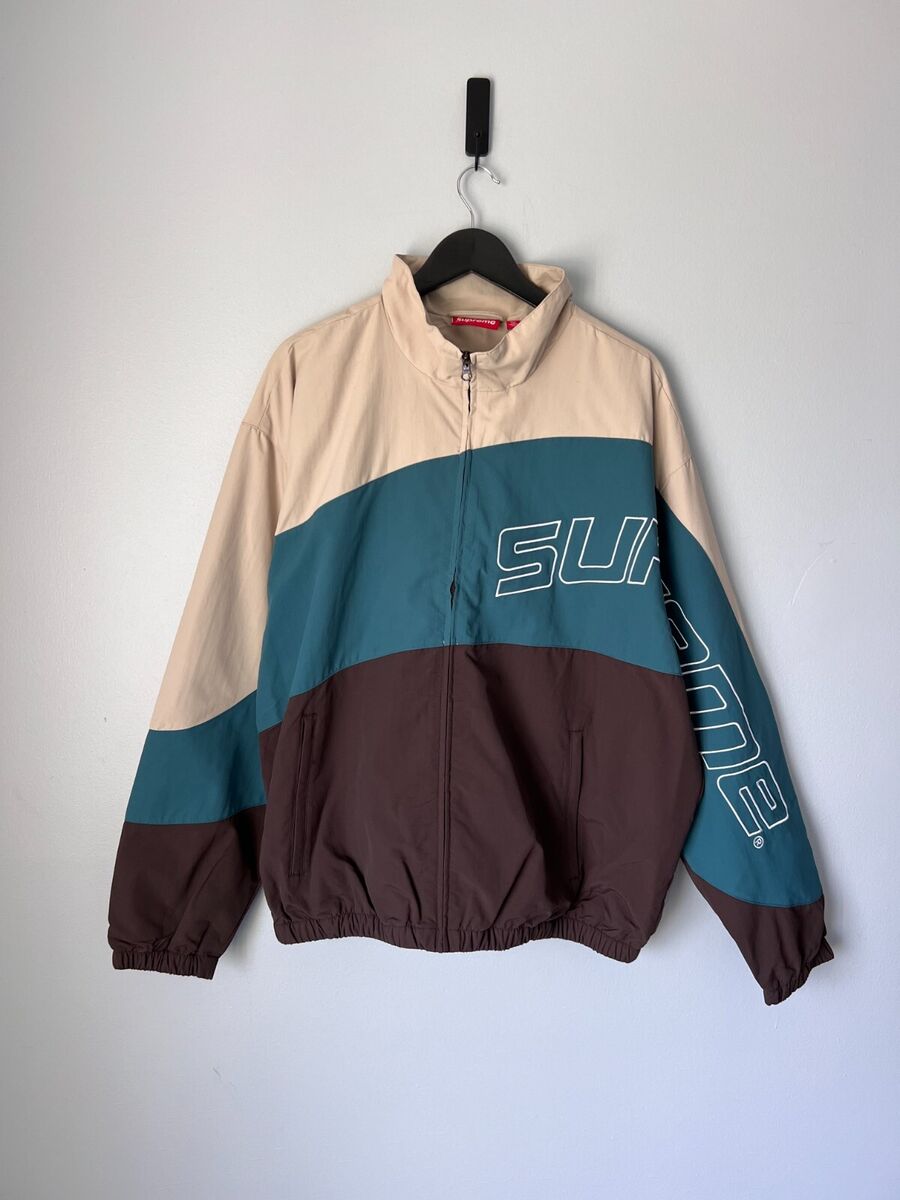 Supreme Curve Track Jacket - Size Large - Brown - NEW | eBay Supreme Curve Track Jacket - Size Large - Brown - NEW | eBay