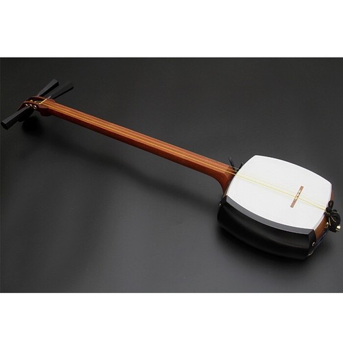 Tsugaru Shamisen con pelle sintetica Mitsunori Shamisen - Foto 1 di 13