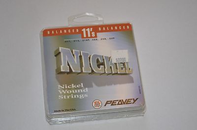 New Peavey Balanced 11's Nickel Wound electric Guitar Strings