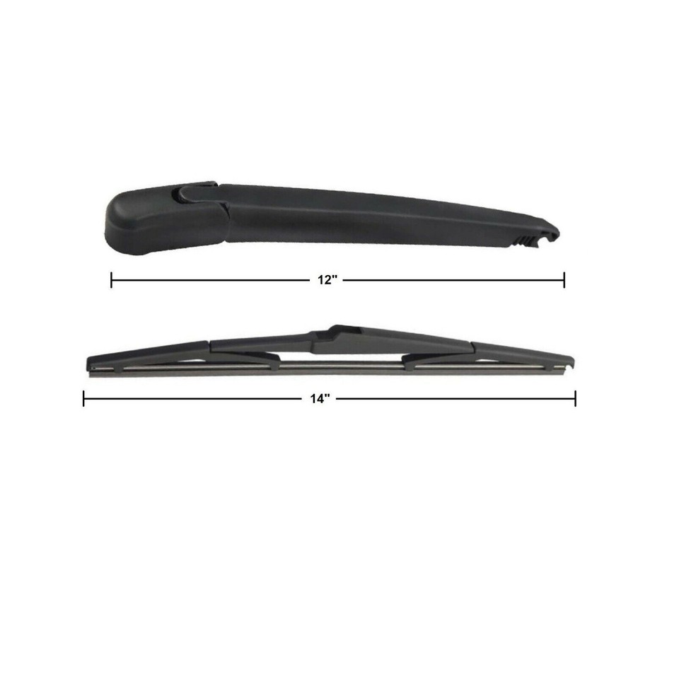 Rear Windshield Wiper Arm & Blade Set Replacement For 20062008 LEXUS