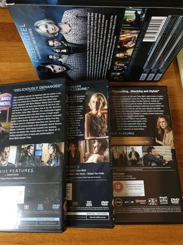 Bates Motel Season 1-3 DVD Box Set (Vera Farmiga, Freddie Highmore) Pristine! - Picture 4 of 8
