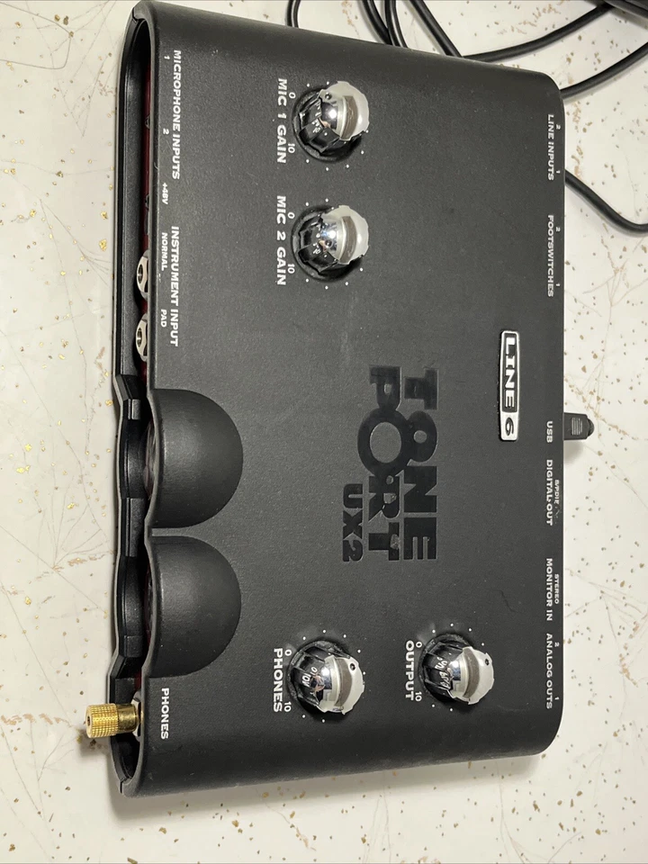 Line 6 TonePort UX2 Digital Audio Recording Interface Guitar USB! New!!! A1 - Image 4 of 4