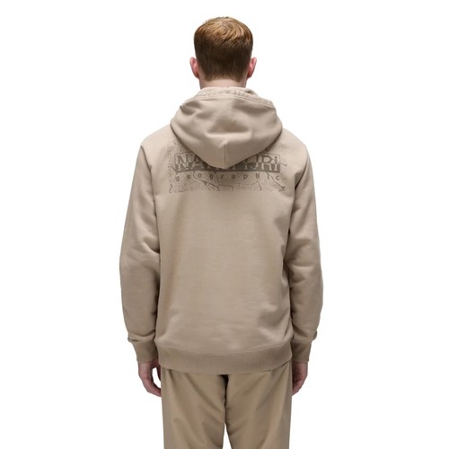 Napapijri Hoodie - Napapijri Albula Hooded Sweat - Black, Beige, Green- NP0A4HZQ - Picture 11 of 16