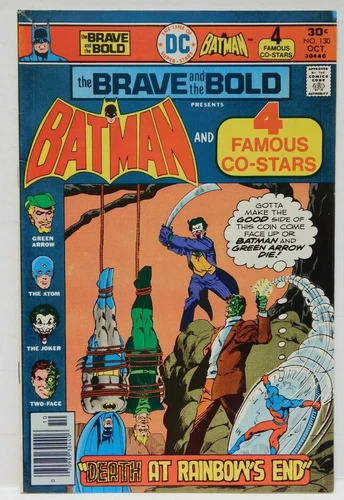 BRAVE AND THE BOLD #130 Batman & 4 Famous Co-Stars - VG/FN 1976 DC Vintage Comic