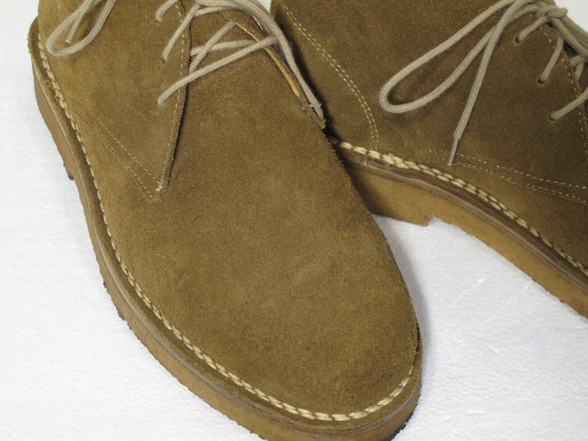 Orvis Tan Suede Desert Chukka Boots 8 Crepe Sole | eBay display picture 2