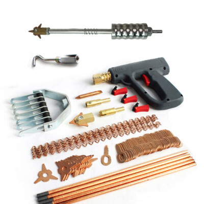 86 Tlg Dent Puller Punktschweißelektroden Spotter Schweißgerät Ausbeul Kit Tool
