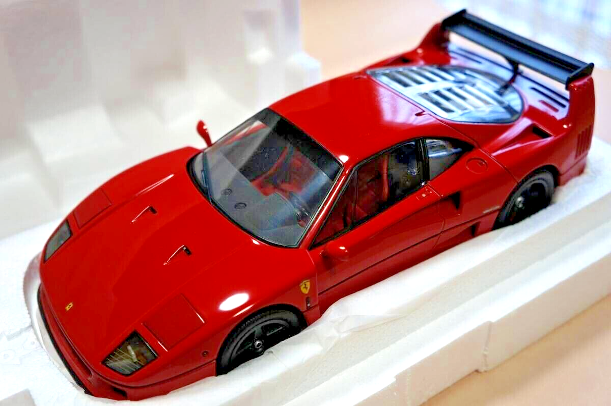 特別セーフ Light F40 Ferrari 1/18 Kyosho Weight Hi-end Red Wing LM 乗用車