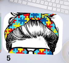 Autism Mouse pad - Ships from USA - 9.25 X 7.75
