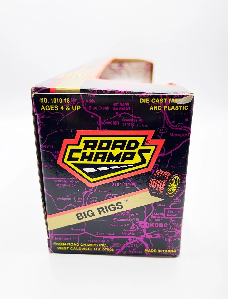 Remolque tractor Weis Markets 1994 Road Champs modelo escala 1:64 camión plataforma grande nuevo en caja Foto 4 de 4