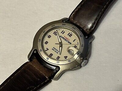 Vintage Timex Expedition Date Indiglo WR 50M Mens Watch Vintage Timex Expedition Date Indiglo WR 50M Mens Watch