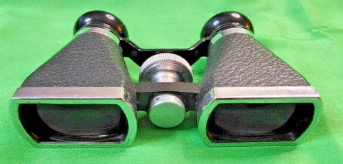 Vintage 40’s OFUNA Japan 3X10 Coated Opera Glasses Binoculars ~ Leather Case - Picture 4 of 15