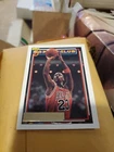 1992-93 Topps Michael Jordan GOLD 50 Point Club Card #205. VFNM