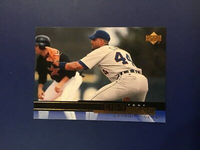 2000 Upper Deck #381 TONY CLARK Detroit Tigers Tony The Tiger ! | eBay