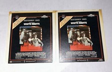 CED VideoDisc White Nights 1985 , Part 1 and 2, A Taylor Hackford Film, Col Pic