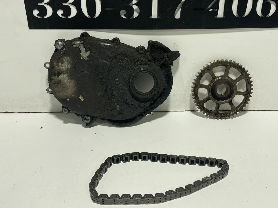 1999-2006 53010557AA Camshaft Gear w/ Timing Chain and Case CC 4K - Image 2 of 4