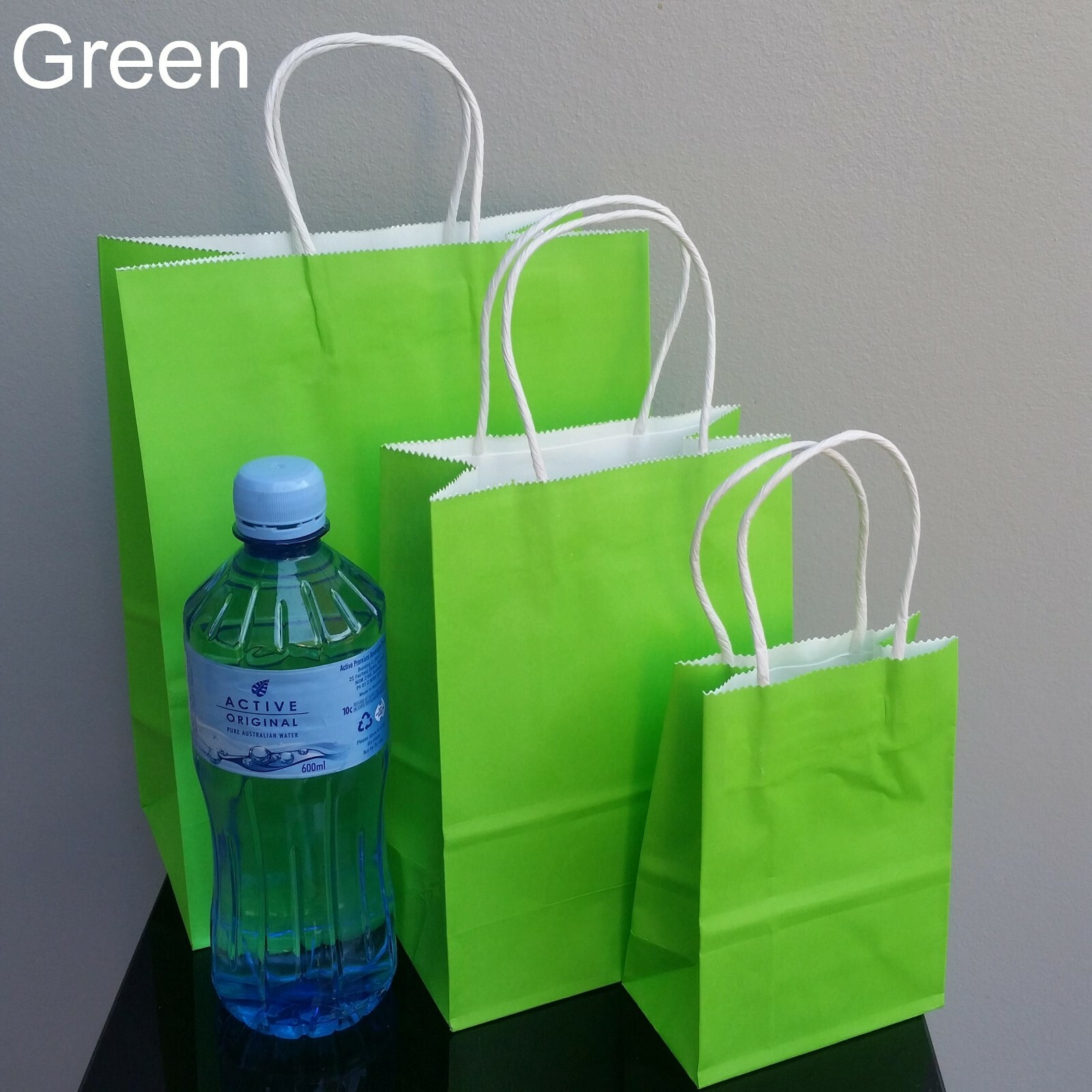 **FREE SHIPPING** Kraft Paper Gift Carry Bags Twist Handles Small