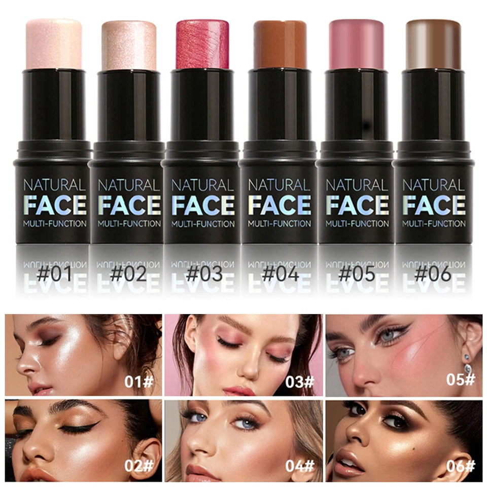 Blush Stick,Farben Face Blush Stick,Matte Highlight Blush Stick,Blush Stick☆ - Bild 3 von 4