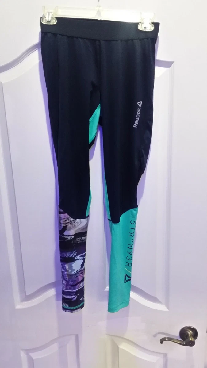 Preowned Women's Reebok Reebok CrossFit leggings blue/Aqua size Medium