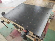 Heavy Duty 48x32 Steel Welding Fab Fixture Table Top. Custom Sizes Available.
