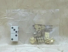 Monopoly for Millennials Six Tokens and Dice ONLY Set Hasbro New In Plastic 