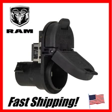 New JEEP Dodge RAM OEM Replacement 7 Pin & 4 Pole Trailer Wiring Plug