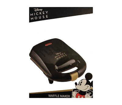 Mickey Mouse Waffelmaschine macht Mickey-förmige Waffeln Deluxe - Neu im Karton