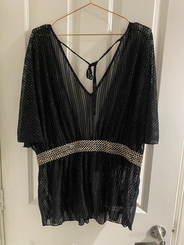 Plus Size Curve Ladies Beautiful Sheer Top Size 3XL - Picture 2 of 8