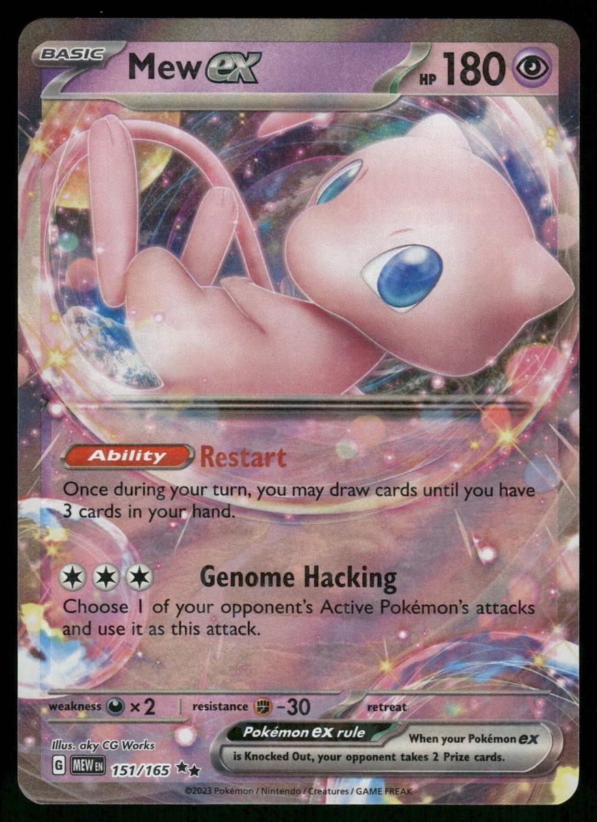 Mew ex NM 151/165 Scarlet & Violet 151 Pokemon Card | eBay