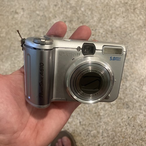 Canon PowerShot A610 Camera, Compact Flip Screen 5.0 MP DigitalPARTS