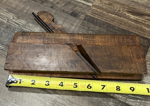 Vintage D R Barton Wood Plane Rochester AJW B6 BinB - Picture 11 of 11