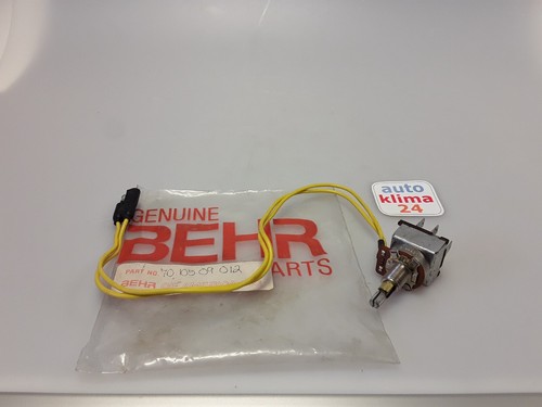 BEHR original Gebläseschalter mit Regler Mercedes BMW Oldtimer 70.105.09.012 NEU - Bild 2 von 8