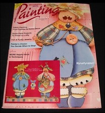 Painting Tole Painting Pattern Magazine - Mar April 1993 Florals Spring