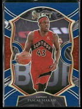 2020-21 Panini Select #46 Pascal Siakam Blue Prizms