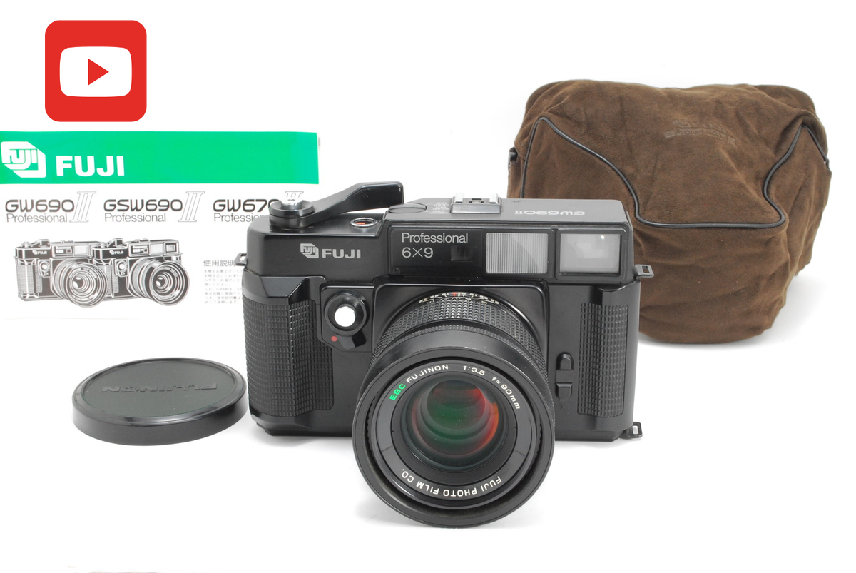 美品★FUJI GW690 II Professional 90mm F3.5 Fuji GW690 II Professional Medium Format Camera 90mm f/3.5
