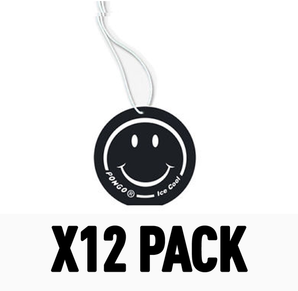 2 X Pongo Smiley Face Car Air Freshener Freshner Fragrance Scent Smile