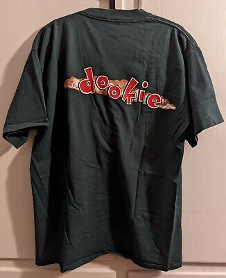 Green Day Dookie Tour 1994 Original Vintage T-Shirt XL Made Green Day Dookie Tour 1994 Original Vintage T-Shirt XL Made
