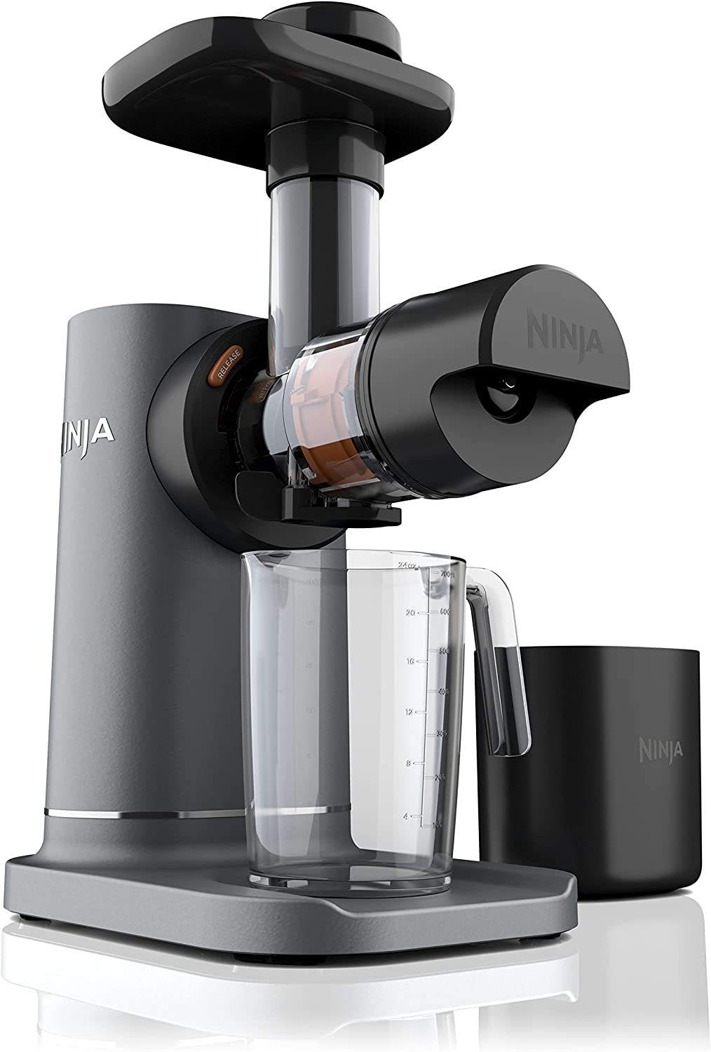 JC151 Neverclog Cold Press Juicer, Powerful Slow Juicer with Total Pulp Control,