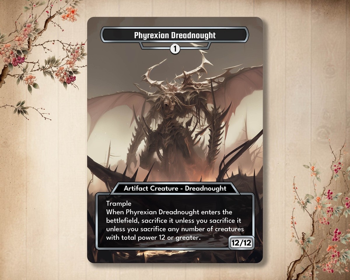 Phyrexian Dreadnought - MTG Custom Card - Alter Magic: The