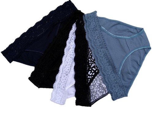 ex M&S Lace Top Knickers 2 3 4 5 or 6 Pair Packs Size 6-28 Tanga Full Bikini - Picture 3 of 83