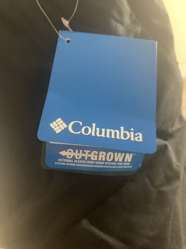 NWT Columbia Snow Ski Pants Children’s Black Artic Trip Omni Heat Insulated Med - Picture 7 of 8