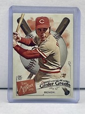 2019 Topps Allen And Ginter Baseball Card Ginter Greats Johnny Bench #GG-3