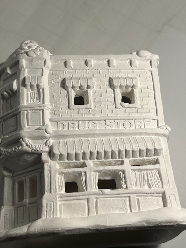 Vintage Creative Crafts Drug Store Building SE169 SEE NEW ADDED ITEMS