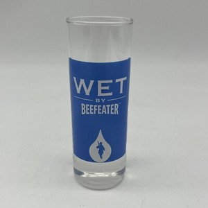 Wet By Beefeater Double Shot Glass