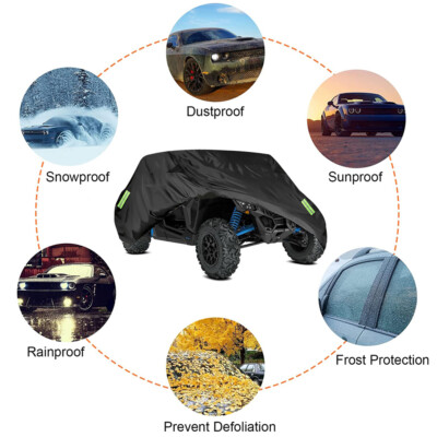 Waterproof UV-Resistant Storage Cover For Arctic Cat Wildcat X 1000 – Fits Many UTVs Too! 2 thumbnail image