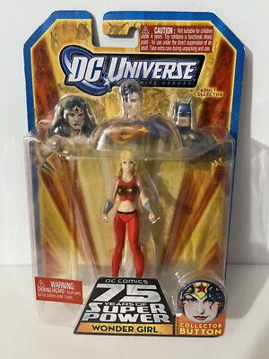 NEW WONDER GIRL DC UNIVERSE 75 YEARS OF SUPER POWER INFINITE HEROES MATTEL! C29