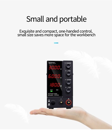 NPS306W Adjustable Digital Display DC Switching Regulated Power Supply 30V 6A - 第 4/32 張圖片
