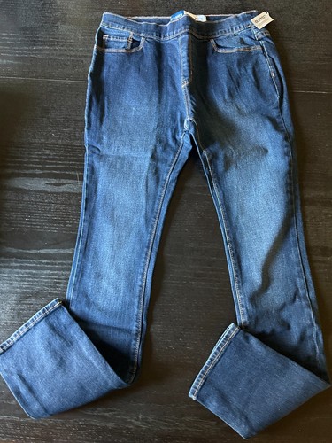 Old Navy NWT Wow Skinny Pull On Jeans Dark Wash Denim Jeans Girls XXL 18 New