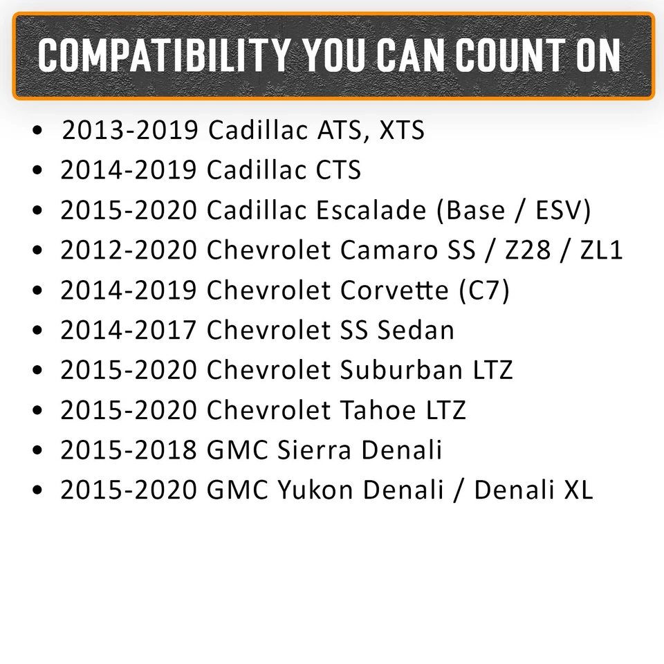 GM MagneRide Z95 Shock & Ride Height Bypass Kit 2013-2020 Cadillac Chevrolet GMC - Image 2 of 4