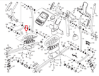 Pedale Ellittico Sinistro NordicTrack ProForm 299480 – Ricambio Originale Per NTEL091093