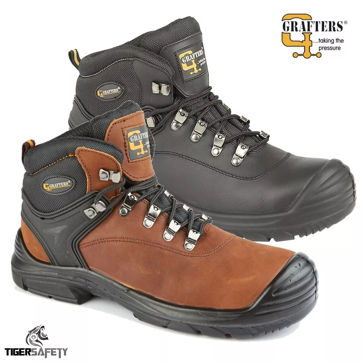 Steel toe shop stylish boots